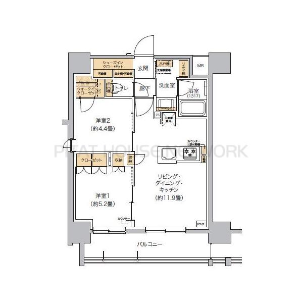 間取図(平面図)
