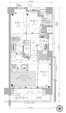 間取図(平面図)