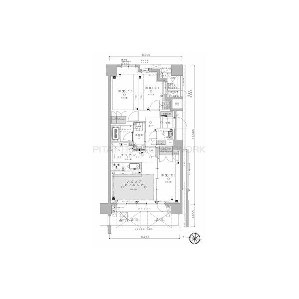 間取図(平面図)