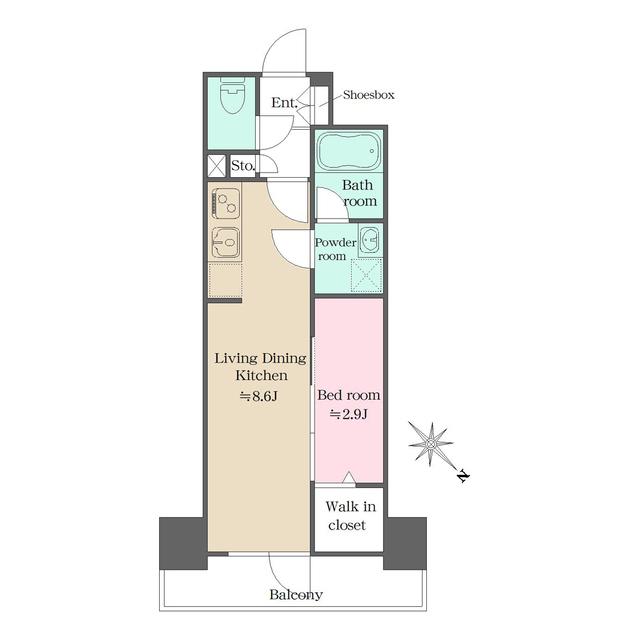 間取図(平面図)
