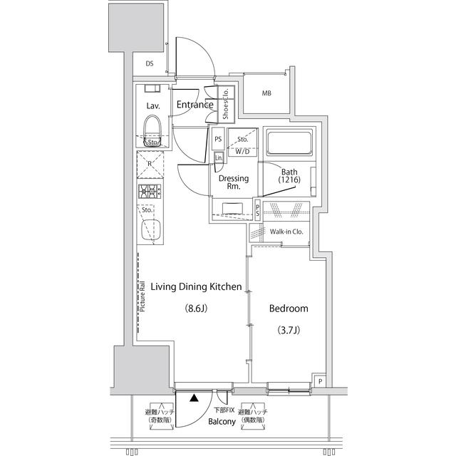 間取図(平面図)