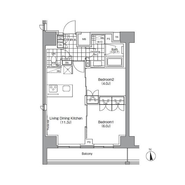 間取図(平面図)