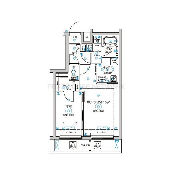 間取図(平面図)