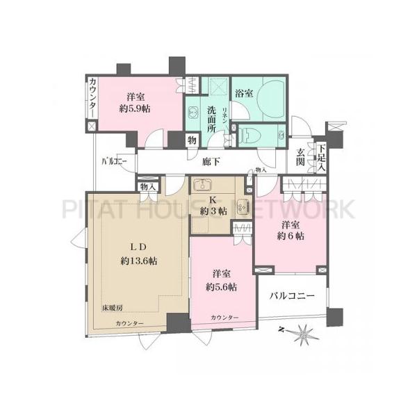 間取図(平面図)