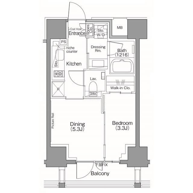 間取図(平面図)