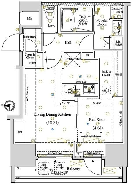 間取図(平面図)
