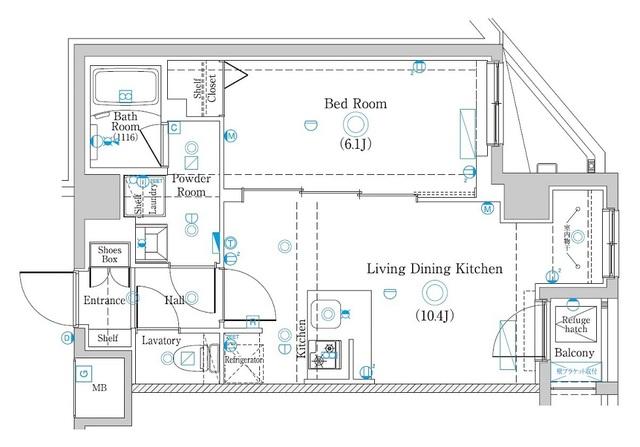 間取図(平面図)