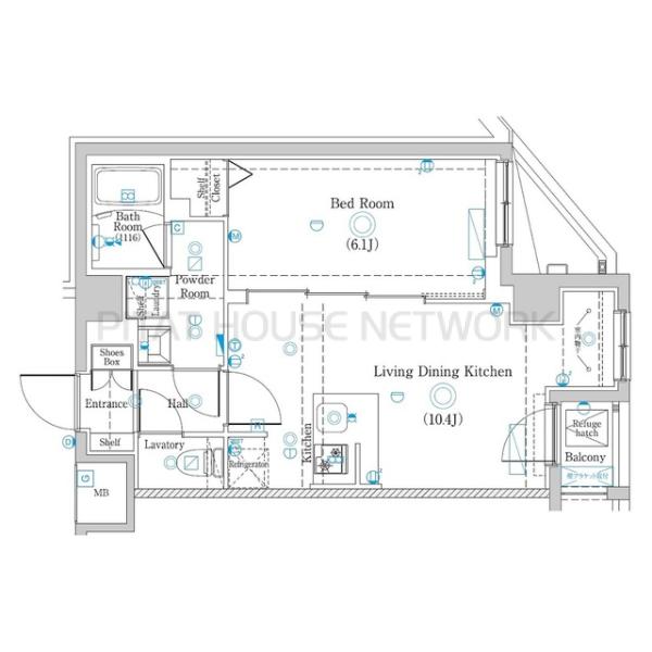 間取図(平面図)