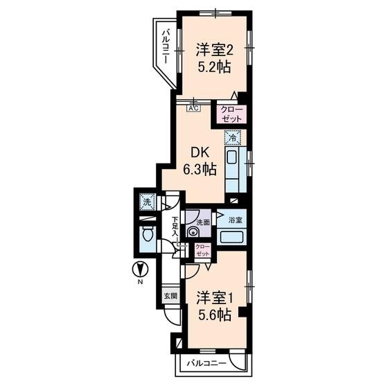 間取図(平面図)