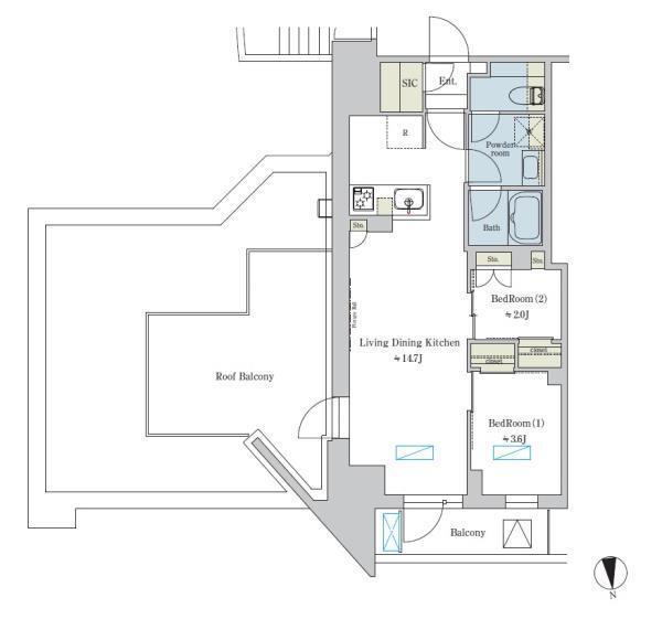 間取図(平面図)