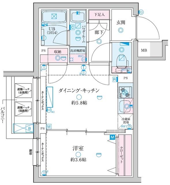 間取図(平面図)