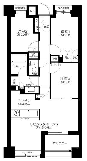 間取図(平面図)