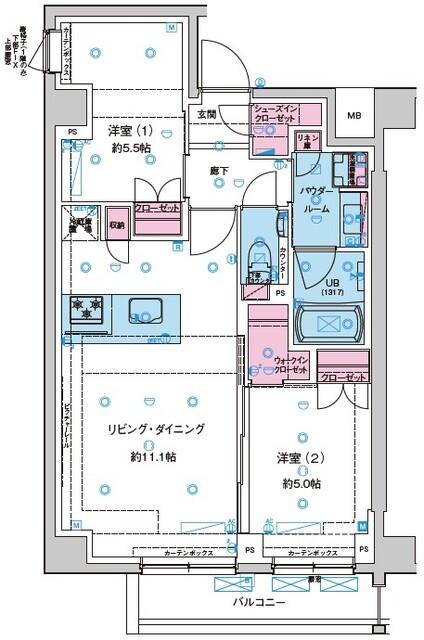 間取図(平面図)