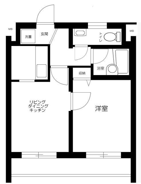 間取図(平面図)