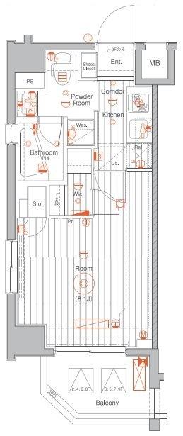 間取図(平面図)