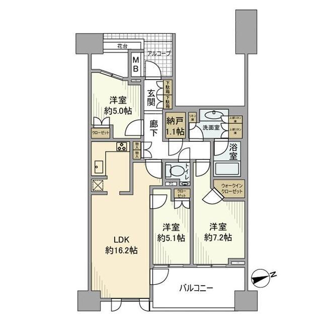 間取図(平面図)