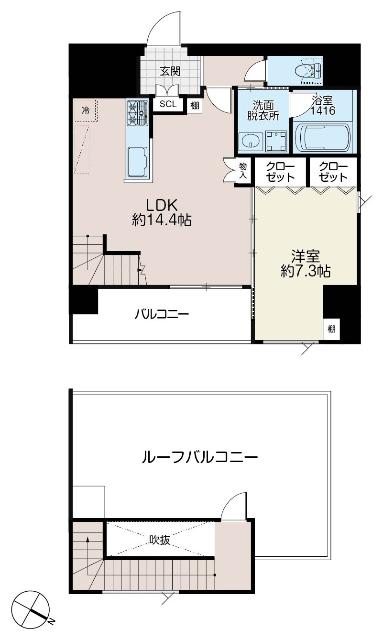 間取図(平面図)