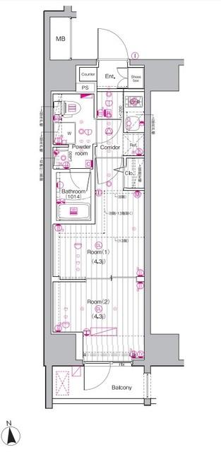 間取図(平面図)