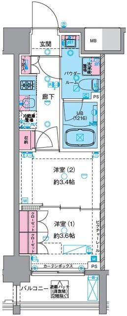 間取図(平面図)