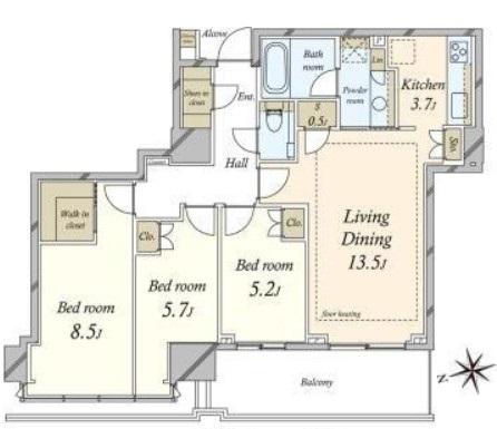 間取図(平面図)