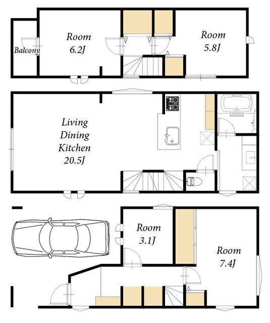 間取図(平面図)