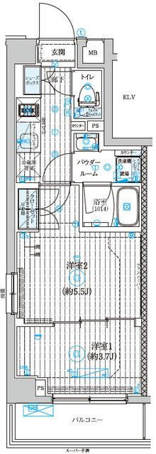 間取図(平面図)