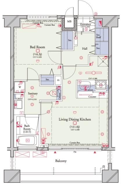 間取図(平面図)