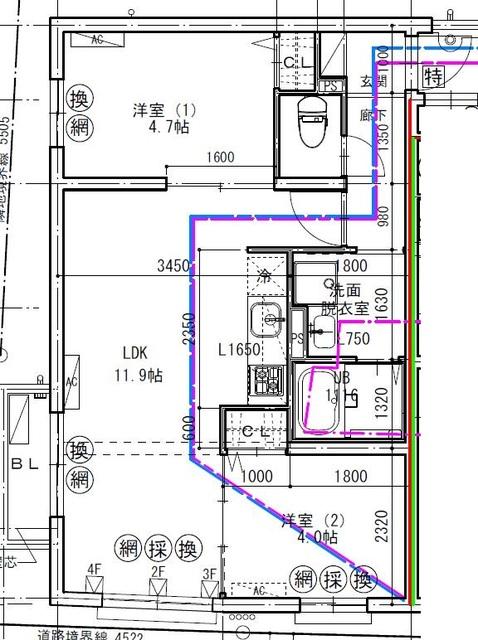 間取図(平面図)