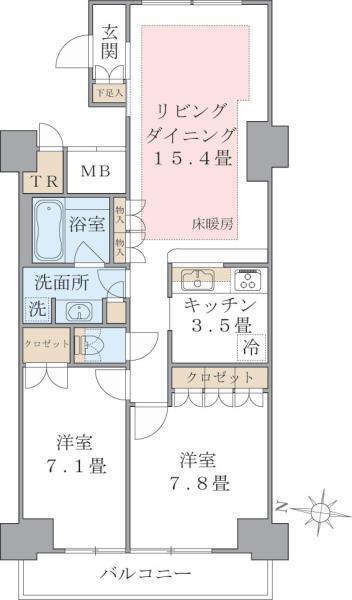 間取図(平面図)