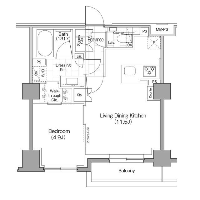 間取図(平面図)