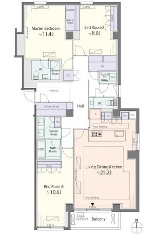 間取図(平面図)