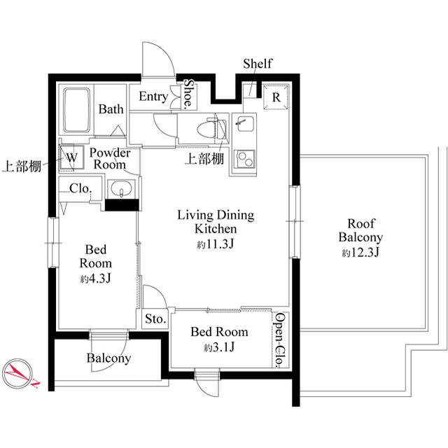 間取図(平面図)