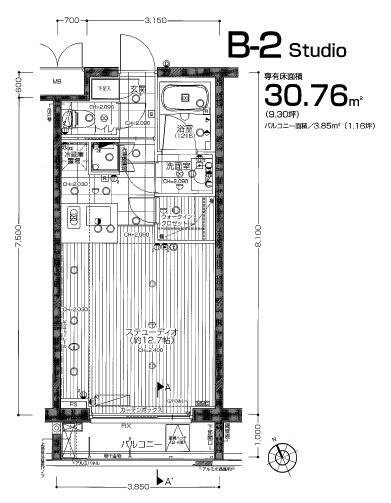 間取図(平面図)