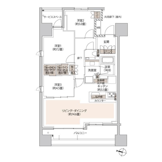 間取図(平面図)