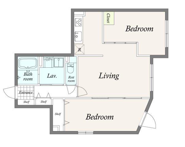 間取図(平面図)