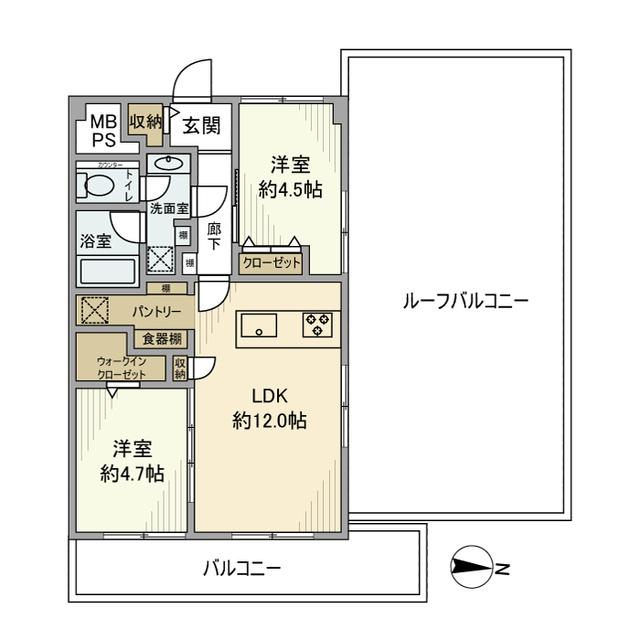 間取図(平面図)