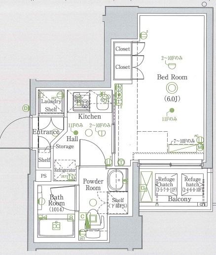 間取図(平面図)