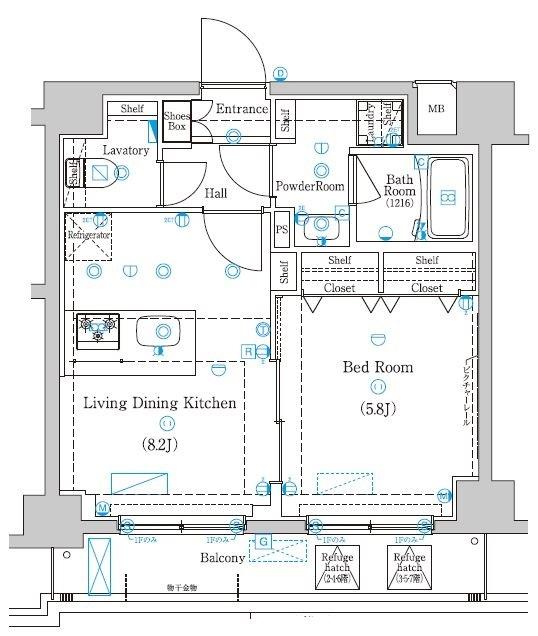 間取図(平面図)
