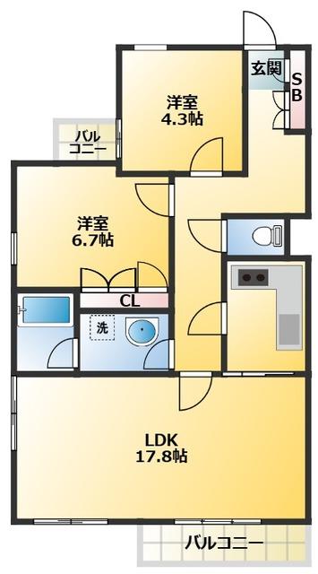 間取図(平面図)