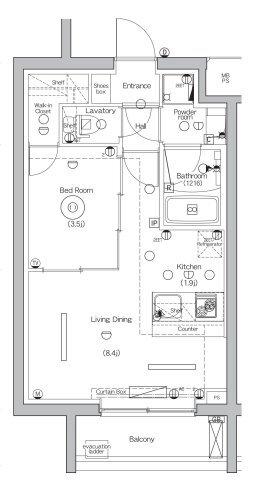 間取図(平面図)
