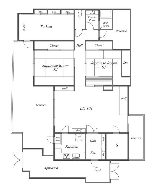 間取図(平面図)