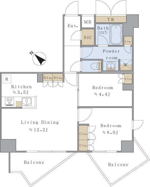間取図(平面図)