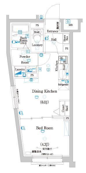 間取図(平面図)