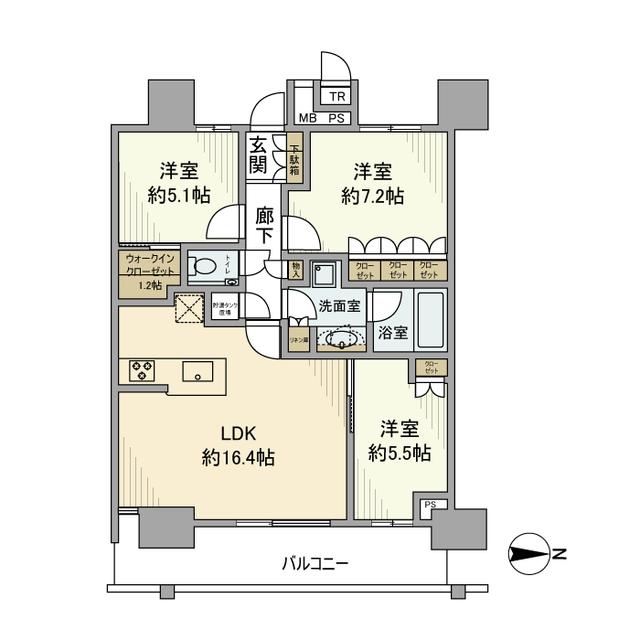 間取図(平面図)
