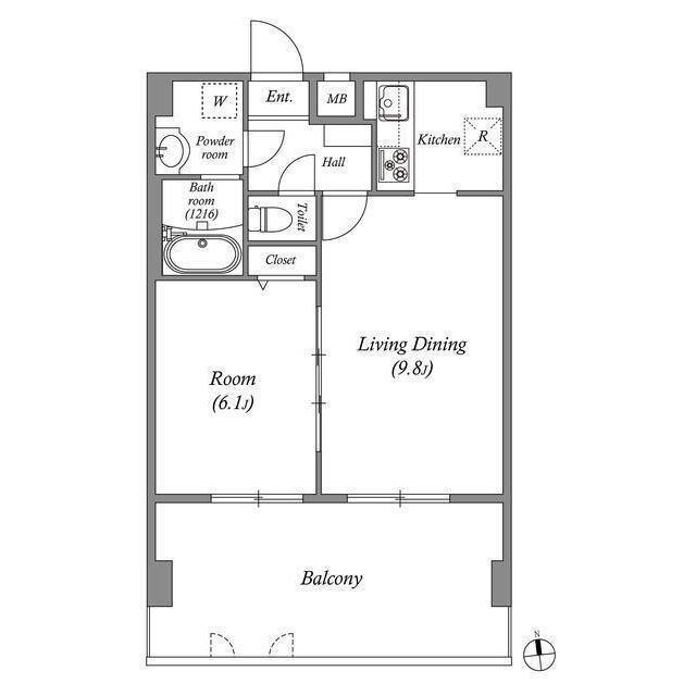 間取図(平面図)