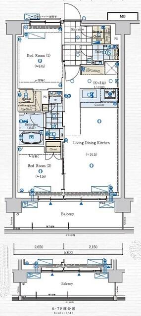 間取図(平面図)