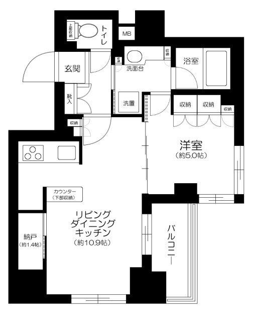 間取図(平面図)