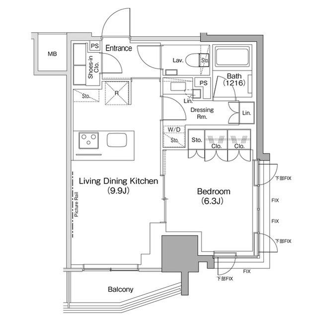 間取図(平面図)