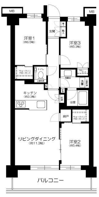 間取図(平面図)