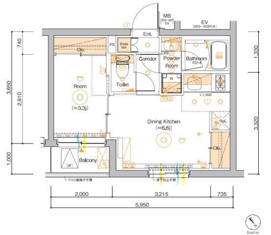 間取図(平面図)